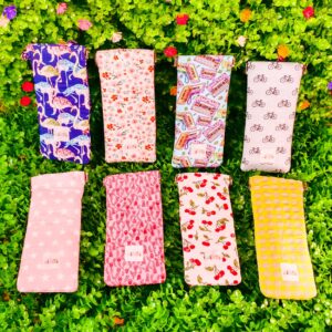 Funda para gafas de sol acolchada con cremallera – Varios diseños originales