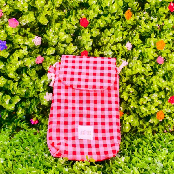 Bolso bandolera para móvil “Walkie” – Hecho a mano con diseño único - Imagen 5